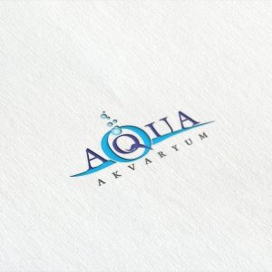 Aqua Akvaryum Logo Tasarım