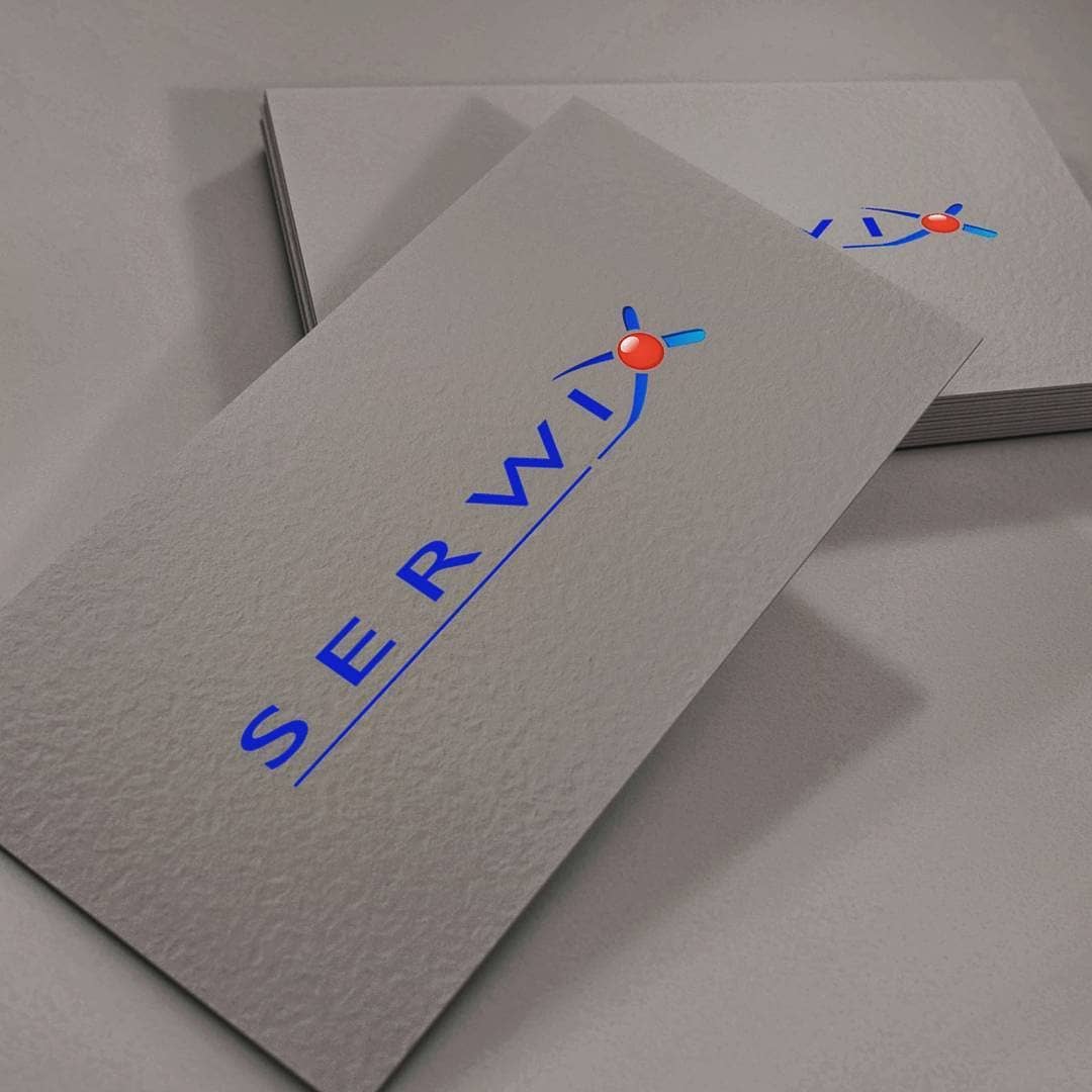 Serwix Tech Logo Tasarım