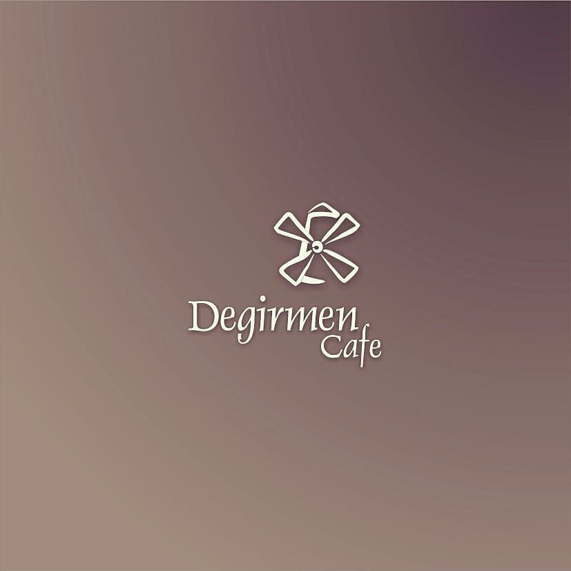 Değirmen Cafe Logo Tasarım