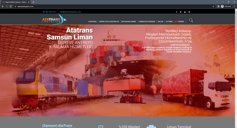 atatrans-logistics-web-sitesi